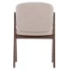 ΚΑΡΕΚΛΑ HANA HM9746.11 RUBBERWOOD ΣΕ ΜΑΥΡΟ ΧΡΩΜΑ-ΓΚΡΙ ΥΦΑΣΜΑ 55,5x60x85Yεκ.