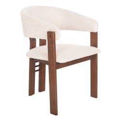 ΚΑΡΕΚΛΑ ZARRA HM9970.03 RUBBERWOOD ΣΕ ΚΑΡΥΔΙ-ΕΚΡΟΥ ΜΠΟΥΚΛΕ ΥΦΑΣΜΑ 55,5x59x81,5Υεκ ΚΑΡΕΚΛΑ ZARRA HM9970.03 RUBBERWOOD ΣΕ ΚΑΡΥΔΙ-ΕΚΡΟΥ ΜΠΟΥΚΛΕ ΥΦΑΣΜΑ 55,5x59x81,5Υεκ