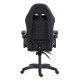 ΚΑΡΕΚΛΑ GAMING STRATUS HM1231.01 ΜΑΥΡΟ PVC--ΜΕ ΜΑΞIΛΑΡΑΚΙΑ ΜΕΣΗΣ/ΚΕΦΑΛΗΣ 62x62x119Υεκ
