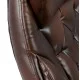 ΚΑΡΕΚΛΑ ΓΡΑΦΕΙΟΥ LANISHA HM1099.09 PU ΣΕ ΚΑΦΕ 65x73x125Υεκ