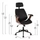 ΚΑΡΕΚΛΑ ΓΡΑΦΕΙΟΥ ΔΙΕΥΘΥΝΤΙΚΗ SUPERIOR PRO HM1109.02 SONAMA-ΑΣΠΡO PU 63x67x123Yεκ.