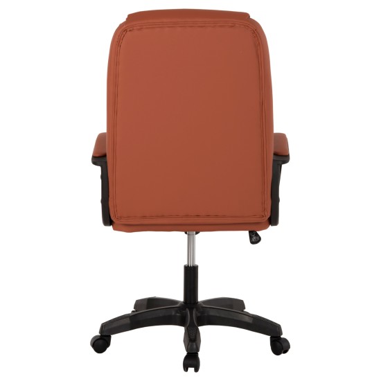 ΚΑΡΕΚΛΑ ΓΡΑΦΕΙΟΥ HM1188.02 ΤΑΜΠΑ PU 63x70x114Y εκ. ΚΑΡΕΚΛΑ ΓΡΑΦΕΙΟΥ HM1188.02 ΤΑΜΠΑ PU 63x70x114Y εκ.