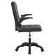 ΚΑΡΕΚΛΑ ΓΡΑΦΕΙΟΥ PORTIMA HM1197.01 ΜΑΥΡΟ PVC-NYLON ΣΚΕΛΕΤΟΣ & ΒΑΣΗ 69x57x97Υεκ.