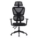 ΚΑΡΕΚΛΑ ΓΡΑΦΕΙΟΥ NOVAR HM1218.01 ΜΑΥΡO MESH--ΒΑΣΗ PP 51x49x121-129Υεκ