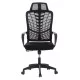 ΚΑΡΕΚΛΑ ΓΡΑΦΕΙΟΥ ELVAR HM1219.01 ΜΑΥΡO MESH--ΒΑΣΗ ΠΟΛΥΠΡΟΠΥΛΕΝΙΟΥ 63x56x125Υεκ