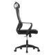 ΚΑΡΕΚΛΑ ΓΡΑΦΕΙΟΥ ELVAR HM1219.01 ΜΑΥΡO MESH--ΒΑΣΗ ΠΟΛΥΠΡΟΠΥΛΕΝΙΟΥ 63x56x125Υεκ