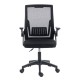 ΚΑΡΕΚΛΑ ΓΡΑΦΕΙΟΥ ZENITH HM1225.01 PP & MESH ΥΦΑΣΜΑ--ΜΑΥΡΟ 60x60x92-100Υεκ