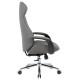 ΚΑΡΕΚΛΑ ΓΡΑΦΕΙΟΥ VELUM HM1233.10 ΓΚΡΙ PU--ΒΑΣΗ ΧΡΩΜΙΟΥ 71x69x116-122Υεκ.