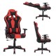 ΚΑΡΕΚΛΑ ΓΡΑΦΕΙΟΥ GAMING DOCKS HM1162.01 ΜΑΥΡΟ ΚΟΚΚΙΝΟ PU 67x70x130 εκ.