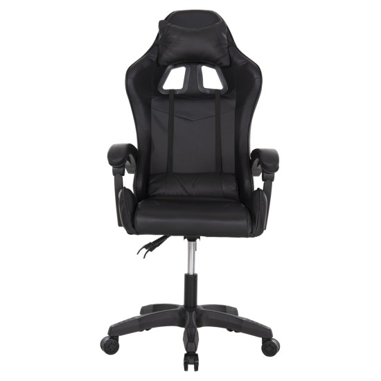 ΚΑΡΕΚΛΑ ΓΡΑΦΕΙΟΥ GAMING MANCER HM1194 ΜΑΥΡΟ PU-ΜΑΥΡΟ ΠΟΛΥΠΡΟΠΥΛΕΝΙΟ 59x69x125Υεκ.