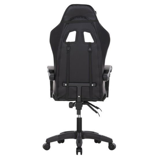 ΚΑΡΕΚΛΑ ΓΡΑΦΕΙΟΥ GAMING MANCER HM1194 ΜΑΥΡΟ PU-ΜΑΥΡΟ ΠΟΛΥΠΡΟΠΥΛΕΝΙΟ 59x69x125Υεκ.