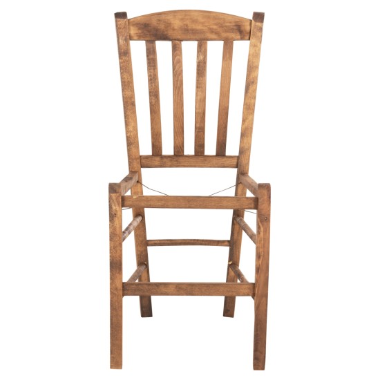 ΚΑΡΕΚΛΑ ΚΑΦΕΝΕΙΟΥ MONTE HM5588.01 ΞΥΛΟ ΟΞΙΑΣ ΕΜΠΟΤΙΣΜΟΥ ΚΑΡΥΔΙ 40x41x87Υεκ.ΣΚΕΛΕΤΟΣ