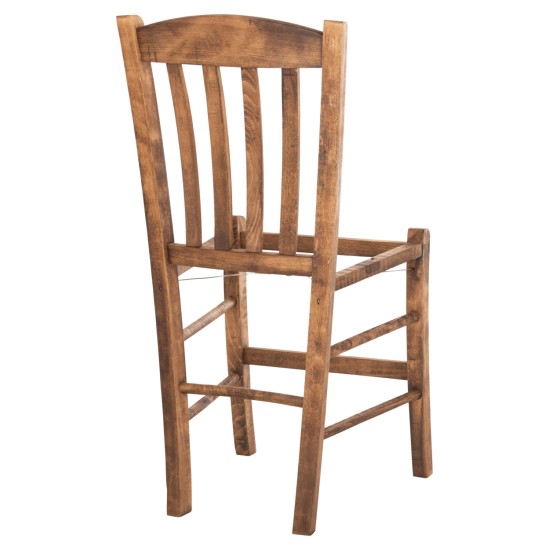 ΚΑΡΕΚΛΑ ΚΑΦΕΝΕΙΟΥ MONTE HM5588.01 ΞΥΛΟ ΟΞΙΑΣ ΕΜΠΟΤΙΣΜΟΥ ΚΑΡΥΔΙ 40x41x87Υεκ.ΣΚΕΛΕΤΟΣ