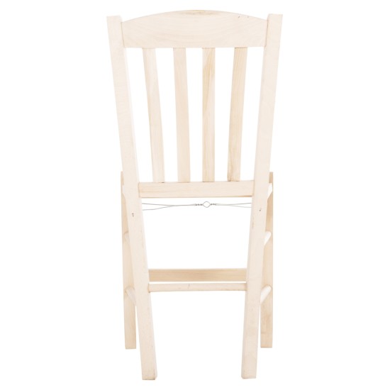 ΚΑΡΕΚΛΑ ΚΑΦΕΝΕΙΟΥ MONTE HM5588.02 ΞΥΛΟ ΟΞΙΑΣ ΕΜΠΟΤΙΣΜΟΥ ΑΒΑΦΗ 40x41x87Υεκ.ΣΚΕΛΕΤΟΣ