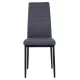ΚΑΡΕΚΛΑ ΜΕΤΑΛΛΙΚΗ LADY HM0037.20 ΓΚΡΙ ΥΦΑΣΜΑ ΜΕΤΑΛΛΙΚΟ ΣΚΕΛΕΤΟ K/D 40x48x95
