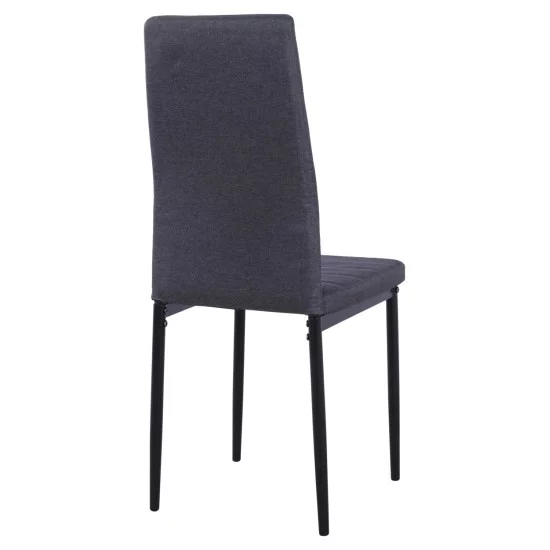 ΚΑΡΕΚΛΑ ΜΕΤΑΛΛΙΚΗ LADY HM0037.20 ΓΚΡΙ ΥΦΑΣΜΑ ΜΕΤΑΛΛΙΚΟ ΣΚΕΛΕΤΟ K/D 40x48x95