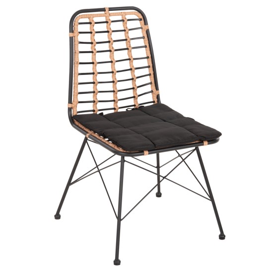 ΚΑΡΕΚΛΑ ΜΕΤΑΛΛΙΚΗ ALLEGRA HM5691.11 WICKER ΜΠΕΖ-ΜΑΥΡΟ 51x54x84Υεκ. ΚΑΡΕΚΛΑ ΜΕΤΑΛΛΙΚΗ ALLEGRA HM5691.11 WICKER ΜΠΕΖ-ΜΑΥΡΟ 51x54x84Υεκ.