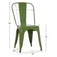 ΚΑΡΕΚΛΑ ΜΕΤΑΛΛΙΚΗ MELITA ΣΕ LIGHT OLIVE GREEN 43x50x82Y εκ. HM8641.13 ΚΑΡΕΚΛΑ ΜΕΤΑΛΛΙΚΗ MELITA ΣΕ LIGHT OLIVE GREEN 43x50x82Y εκ. HM8641.13