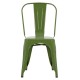 ΚΑΡΕΚΛΑ ΜΕΤΑΛΛΙΚΗ MELITA ΣΕ LIGHT OLIVE GREEN 43x50x82Y εκ. HM8641.13