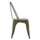 ΚΑΡΕΚΛΑ ΜΕΤΑΛΛΙΚΗ MELITA-PRO HM8641.43 ΣΕ DARK OLIVE GREEN 44x47x84.5Υεκ.