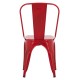 ΚΑΡΕΚΛΑ ΜΕΤΑΛΛΙΚΗ MELITA-PRO HM8641.44 ΚΟΚΚΙΝΗ 44x47x84.5Υεκ.