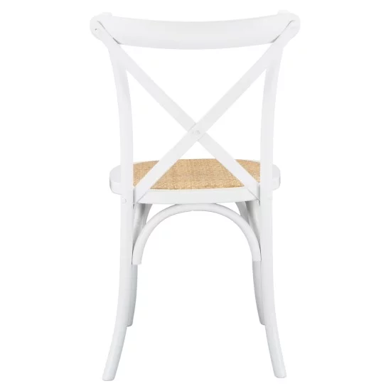 ΚΑΡΕΚΛΑ OWEN ΣΤΟΙΒΑΖΟΜΕΝΗ ΞΥΛΙΝΗ ΑΠΟ ΟΞΙΑ ΛΕΥΚΟ ΧΡΩΜΑ ΜΕ ΧΙΑΣΤΙ ΠΛΑΤΗ HM8575.14 48x53x90 cm