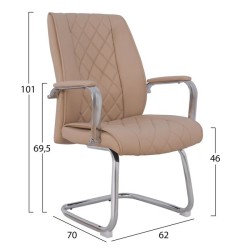 ΠΟΛΥΘΡΟΝΑ ΣΥΝΕΡΓΑΣΙΑΣ SHAILA HM1105.07 ΣΕ ΧΡΩΜΑ ΕΚΡΟΥ 62x70x101Υεκ.