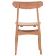 ΚΑΡΕΚΛΑ ΤΡΑΠΕΖΑΡΙΑΣ ΕΞ.ΧΩΡΟΥ ROBBIE HM18115 ΞΥΛΟ TEAK--ΦΥΣΙΚΟ 48x51x82Υεκ.
