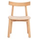 KΑΡΕΚΛΑ ΤΡΑΠΕΖΑΡΙΑΣ OSORIO HM18335.01 RUBBERWOOD & ΣΧΟΙΝΙ ΣΕ ΦΥΣΙΚΟ 51x55x74Υεκ