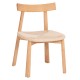 KΑΡΕΚΛΑ ΤΡΑΠΕΖΑΡΙΑΣ OSORIO HM18335.01 RUBBERWOOD & ΣΧΟΙΝΙ ΣΕ ΦΥΣΙΚΟ 51x55x74Υεκ