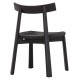 KΑΡΕΚΛΑ ΤΡΑΠΕΖΑΡΙΑΣ OSORIO HM18335.02 RUBBERWOOD & ΣΧΟΙΝΙ ΣΕ ΜΑΥΡΟ 51x55x74Υεκ