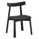 KΑΡΕΚΛΑ ΤΡΑΠΕΖΑΡΙΑΣ OSORIO HM18335.02 RUBBERWOOD & ΣΧΟΙΝΙ ΣΕ ΜΑΥΡΟ 51x55x74Υεκ