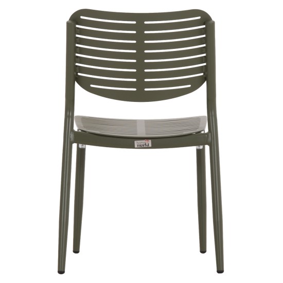 ΚΑΡΕΚΛΑ ΤΡΑΠΕΖΑΡΙΑΣ HILLIARD HM6645.07 ΑΛΟΥΜΙΝΙΟ OLIVE GREEN 46x54x78Υεκ