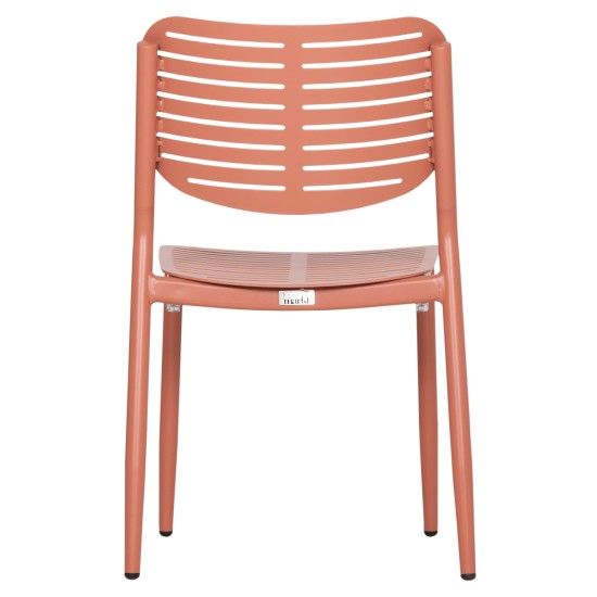 ΚΑΡΕΚΛΑ ΤΡΑΠΕΖΑΡΙΑΣ HILLIARD HM6645.08 ΑΛΟΥΜΙΝΙΟ ΣΕ TERRACOTTA 46x54x78Υεκ