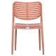 ΚΑΡΕΚΛΑ ΤΡΑΠΕΖΑΡΙΑΣ HILLIARD HM6645.08 ΑΛΟΥΜΙΝΙΟ ΣΕ TERRACOTTA 46x54x78Υεκ