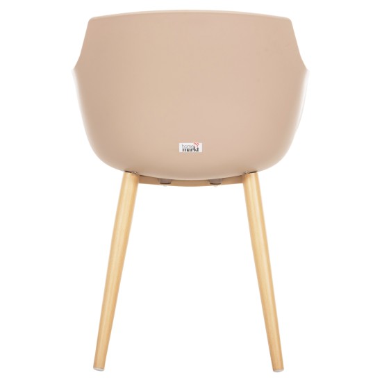 ΚΑΡΕΚΛΑ ΤΡΑΠΕΖΑΡΙΑΣ LUCIE HM8242.11 CAPUCCINO PP-ΜΕΤΑΛ. ΠΟΔΙΑ ΟΨΗ ΞΥΛΟΥ 56x55,5x80Υεκ ΚΑΡΕΚΛΑ ΤΡΑΠΕΖΑΡΙΑΣ LUCIE HM8242.11 CAPUCCINO PP-ΜΕΤΑΛ. ΠΟΔΙΑ ΟΨΗ ΞΥΛΟΥ 56x55,5x80Υεκ