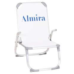 ΚΑΡΕΚΛΑΚΙ ΠΑΡΑΛΙΑΣ ΑΛΟΥΜΙΝΙΟΥ ΒΑΡ.ΤΥΠΟΥ ΥΠΕΡΥΨΩΜΕΝΟ ALMIRA HM6431.10 ΓΚΡΙ 53x68x80Υεκ