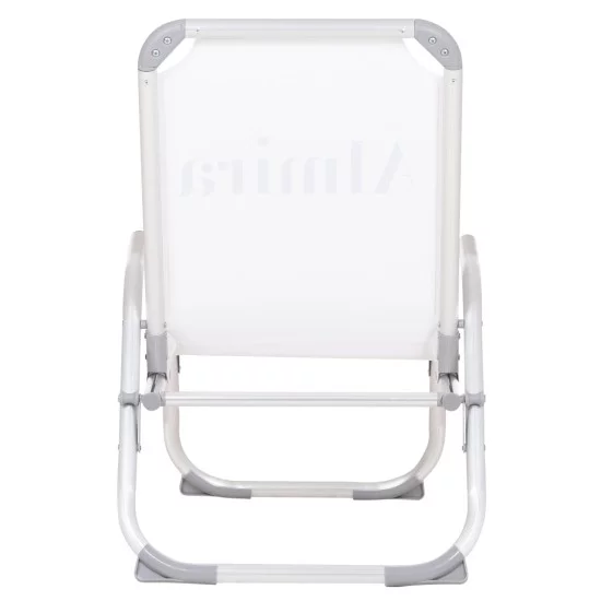 ΚΑΡΕΚΛΑΚΙ ΠΑΡΑΛΙΑΣ ΑΛΟΥΜΙΝΙΟΥ ΒΑΡ.ΤΥΠΟΥ ΥΠΕΡΥΨΩΜΕΝΟ ALMIRA HM6431.03 ΛΕΥΚΟ 53x68x80Υεκ