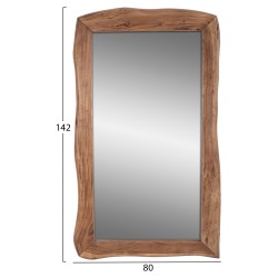 ΚΑΘΡΕΠΤΗΣ ZION ΑΠΟ ΜΑΣΙΦ ΞΥΛΟ ΑΚΑΚΙΑΣ ΦΥΣΙΚΟ 101Χ75Χ4εκ.HM8187.11