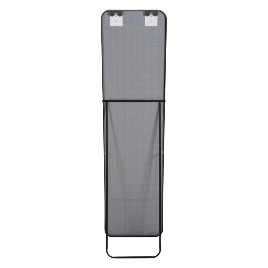 ΚΑΘΡΕΠΤΗΣ ΔΑΠΕΔΟΥ ΒOELY HM9577.01 ΣΚΕΛΕΤΟΣ ΑΛΟΥΜΙΝΙΟΥ ΣΕ ΜΑΥΡΟ ΧΡΩΜΑ 40x35x160Υεκ.