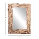 ΚΑΘΡΕΠΤΗΣ ΤΟΙΧΟΥ TWIGS HM4440 DRIFTWOOD ΣΕ ΦΥΣΙΚΟ ΧΡΩΜΑ 62x10x82Υεκ.