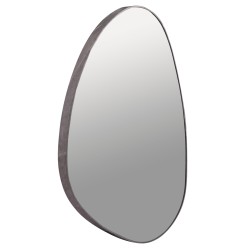 ΚΑΘΡΕΠΤΗΣ ΤΟΙΧΟΥ IRREGU HM4487.02 ΜΕ ΠΛΑΙΣΙΟ MDF ΣΕ GREY MARBLE ΧΡΩΜΑ 60x80Υεκ.