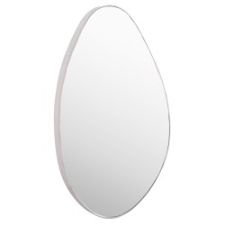 ΚΑΘΡΕΠΤΗΣ ΤΟΙΧΟΥ DROP HM4488.12 ΜΕ ΠΛΑΙΣΙΟ MDF ΣΕ ΛΕΥΚΟ 50x80Υεκ.