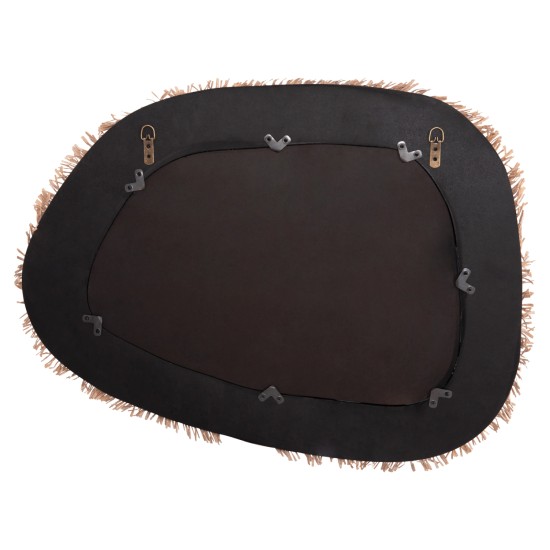 ΚΑΘΡΕΠΤΗΣ ΤΟΙΧΟΥ ΣΕΙΡΑ SANTORINI HM4530 MDF ΜΑΥΡΟ-ΔΙΑΚΟΣΜΗΣΗ ΣΕ ΜΠΕΖ 80x1,8x60Υεκ.