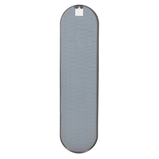 ΚΑΘΡΕΠΤΗΣ ΤΟΙΧΟΥ HM9581.40 ΨΗΛΟΣ ΟΒΑΛ ΣΚΕΛΕΤΟΣ ΑΛΟΥΜΙΝΙΟΥ ΑΣΗΜΙ 38,5x4x149Υεκ.