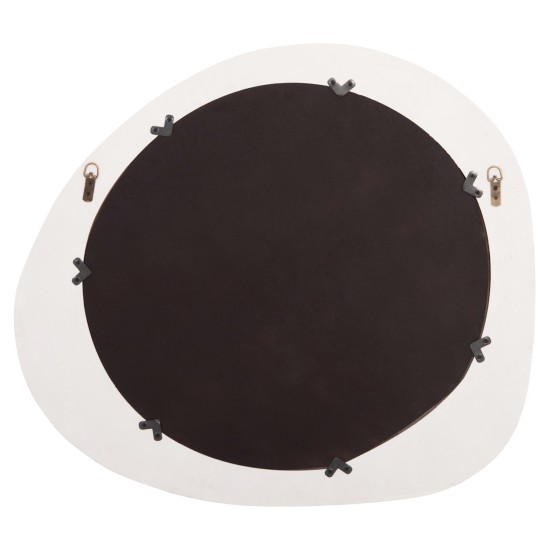 ΚΑΘΡΕΠΤΗΣ ΤΟΙΧΟΥ ΟΒΑΛ ΣΕΙΡΑ SANTORINI HM4511 MDF ΣΕ ΥΠΟΛΕΥΚΟ 82x3,5x74Υεκ