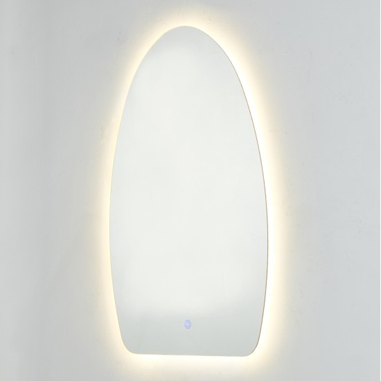 ΚΑΘΡΕΠΤΗΣ TOIXOY ΣΕΙΡΑ TORCH HM4496 ΧΩΡΙΣ ΠΛΑΙΣΙΟ-LED ΟΠΙΣΘΙΟΣ ΦΩΤΙΣΜΟΣ 48,5x79Υεκ.