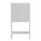 ΚΟΜΟΔΙΝΟ ARGUS HM18378.02 ΜΕΛΑΜΙΝΗ ΣΕ ΛΕΥΚΟ 30x30x55Υεκ.