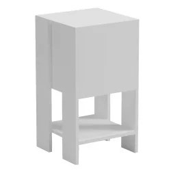 ΚΟΜΟΔΙΝΟ ARGUS HM18378.02 ΜΕΛΑΜΙΝΗ ΣΕ ΛΕΥΚΟ 30x30x55Υεκ.
