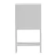 ΚΟΜΟΔΙΝΟ ARGUS HM18378.02 ΜΕΛΑΜΙΝΗ ΣΕ ΛΕΥΚΟ 30x30x55Υεκ.